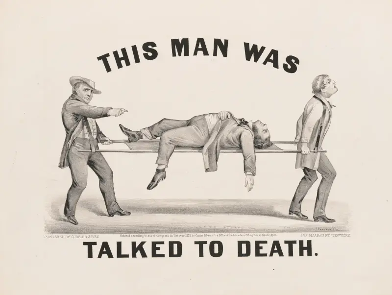 This man was talked to death av John Cameron