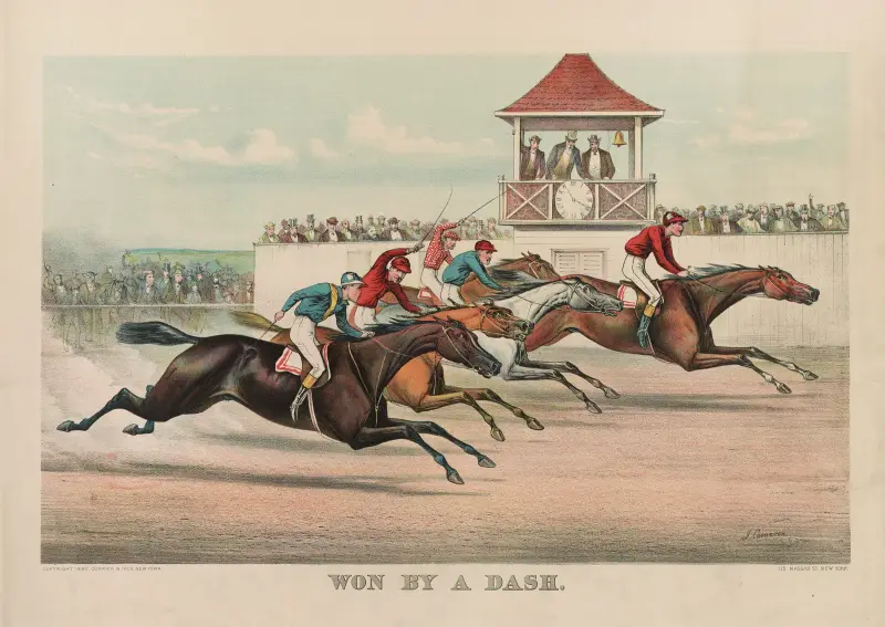 Won by a dash av John Cameron