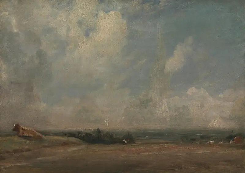 Pohled z Hampstead Heath, John Constable
