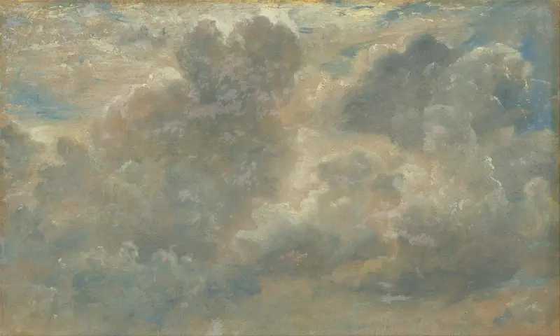 Wolkenstudie, 1822 von John Constable