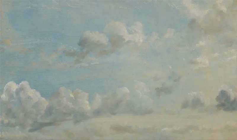 Wolkenstudie – Nr. 1 von John Constable
