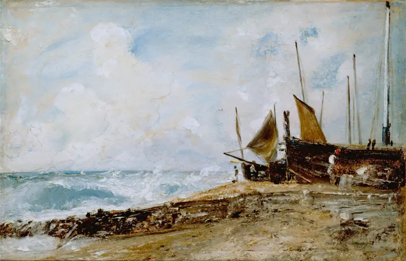 Küstenszene bei Brighton von John Constable