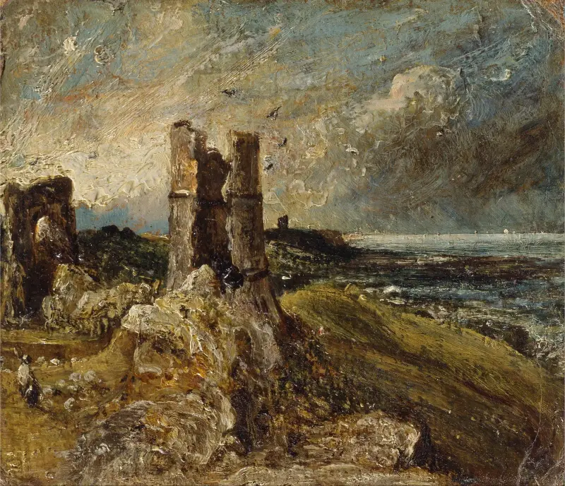Zamek Hadleigh, John Constable