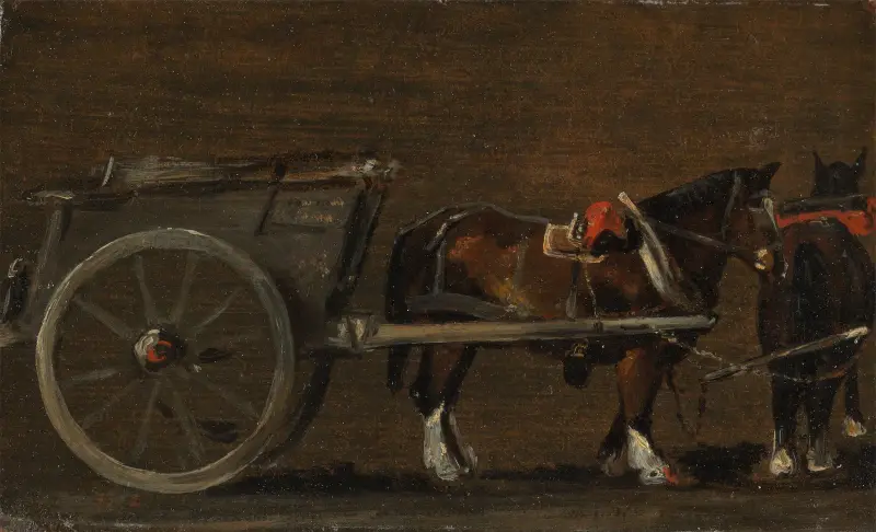 Kůň a vůz, John Constable
