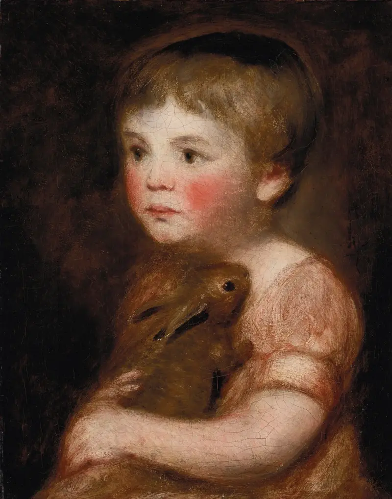 Miss Lewis s kaninem, John Constable