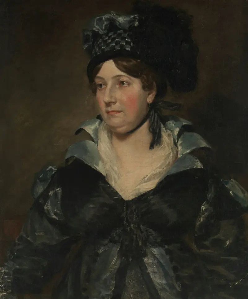 Paní James Pulhamová starší (Frances Amysová, asi 1766–1856), John Constable