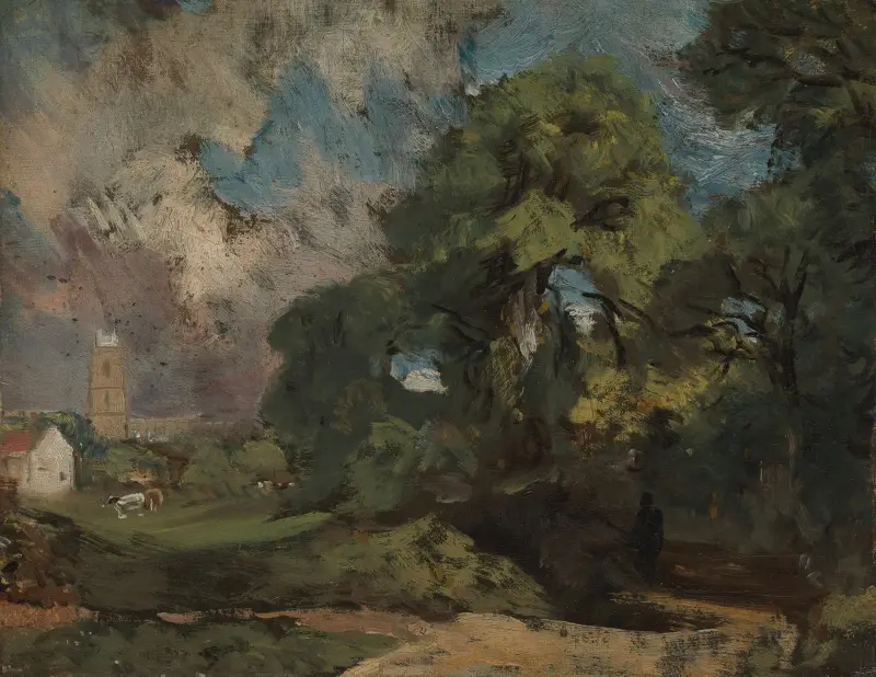Stoke-by-Nayland, John Constable
