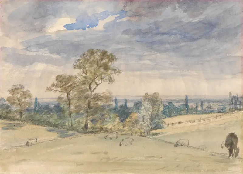 Krajina v Suffolku, John Constable