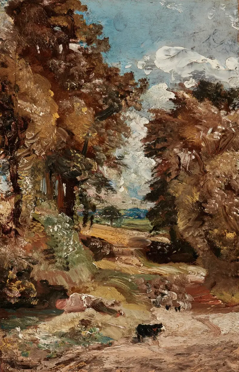 Das Kornfeld von John Constable