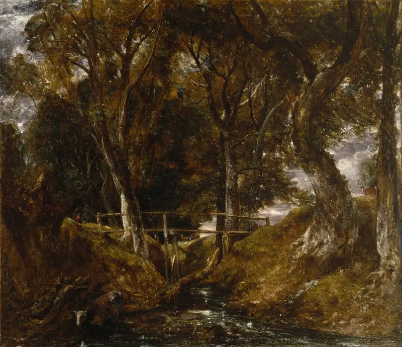 Zagłębienie w Helmingham Park, John Constable