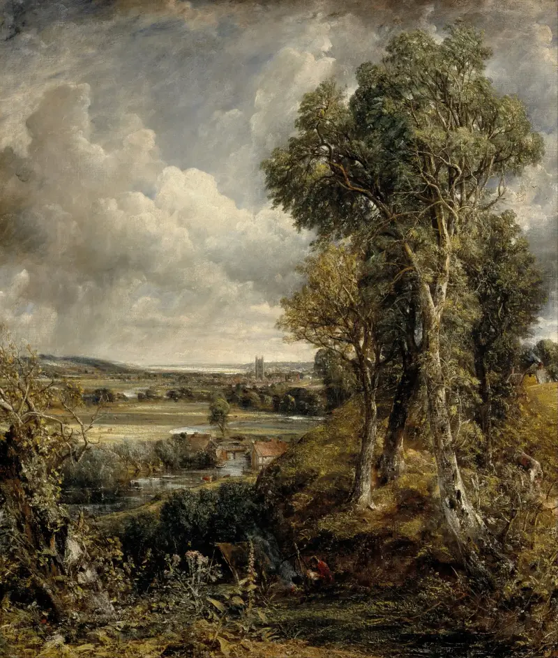Das Tal von Dedham von John Constable