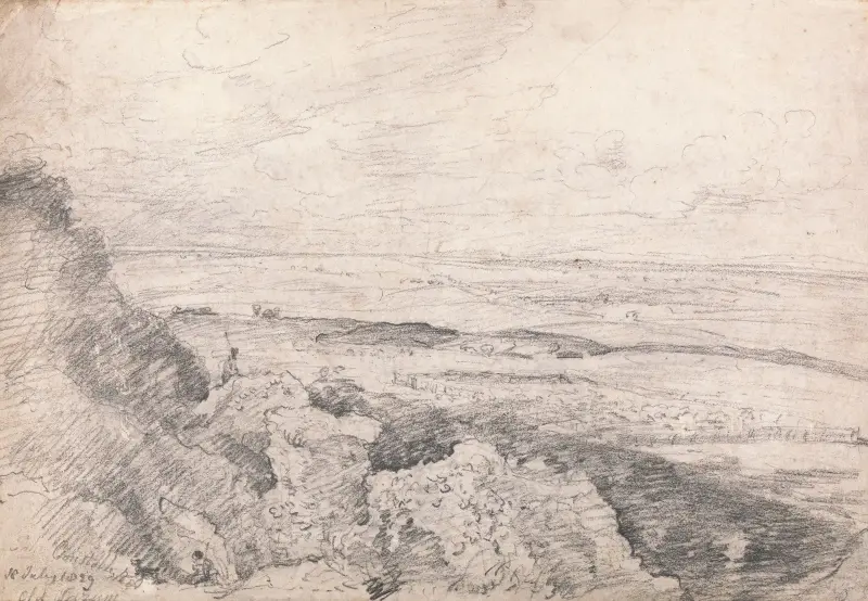 Pohled z Old Sarumu, John Constable