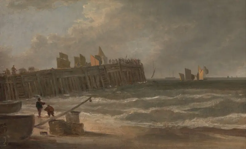 Yarmouth Pier, John Crome