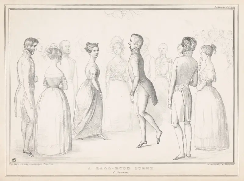Eine Ballsaal-Szene von John Doyle