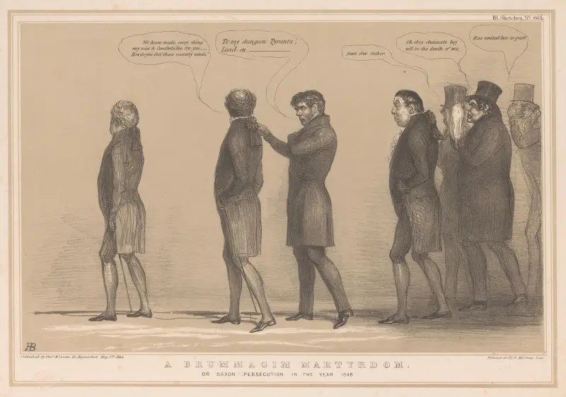 A Brummagim martyrdom. Or Saxon persecution in the year 1846 av John Doyle