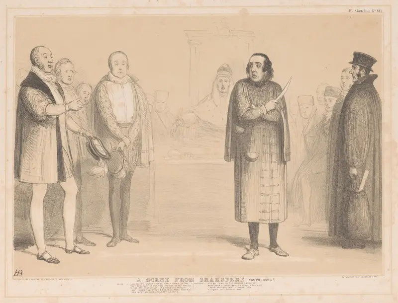 A scene from Shakspere (Compressed!) av John Doyle