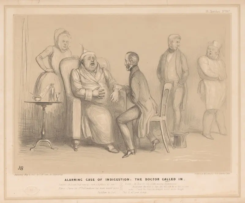 Alarming case of indigestion; the doctor called in av John Doyle