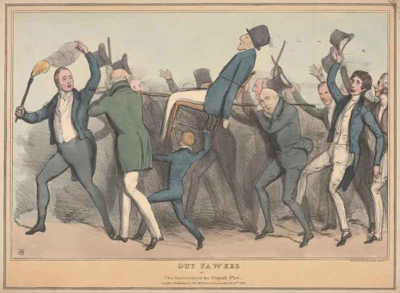 Guy Fawkes oder der Jahrestag der papistischen Verschwörung von John Doyle