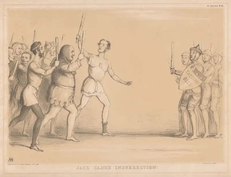 Jack Cade’s insurrection! av John Doyle