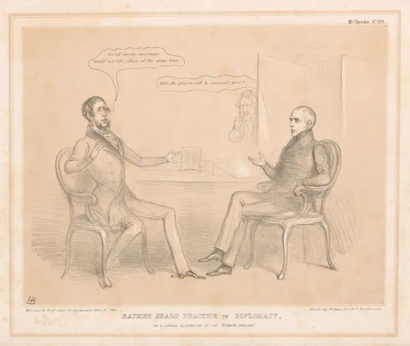 Rather sharp practice in diplomacy, Or a curious illustration of the ‘Entente Cordiale’ av John Doyle