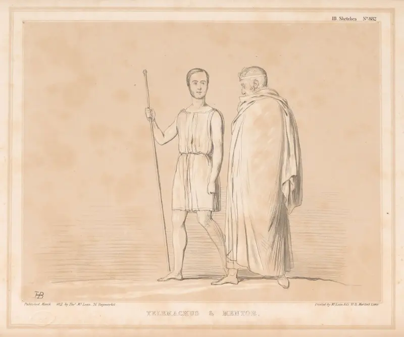 Telemachus & Mentor av John Doyle