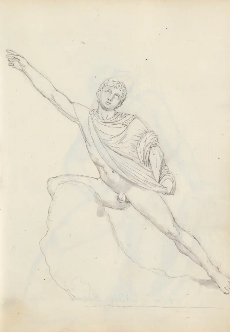 Syn Niobe z grupy Niobidów, Uffizi, Florencja, John Flaxman