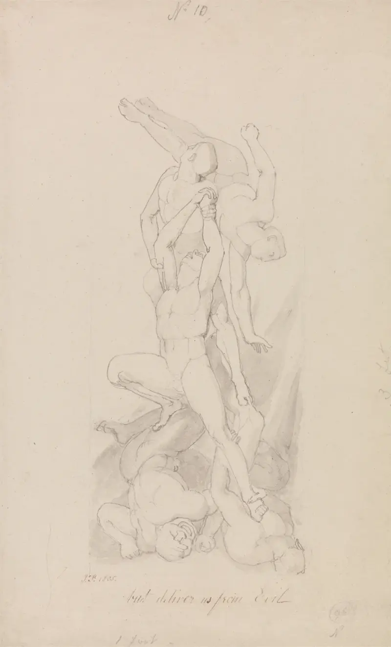 Fräls oss ifrån ondo av John Flaxman