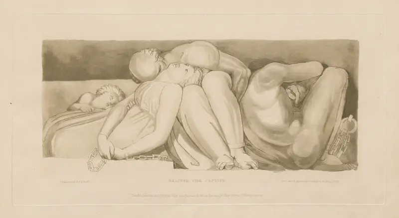 Uwolnienie jeńca, John Flaxman