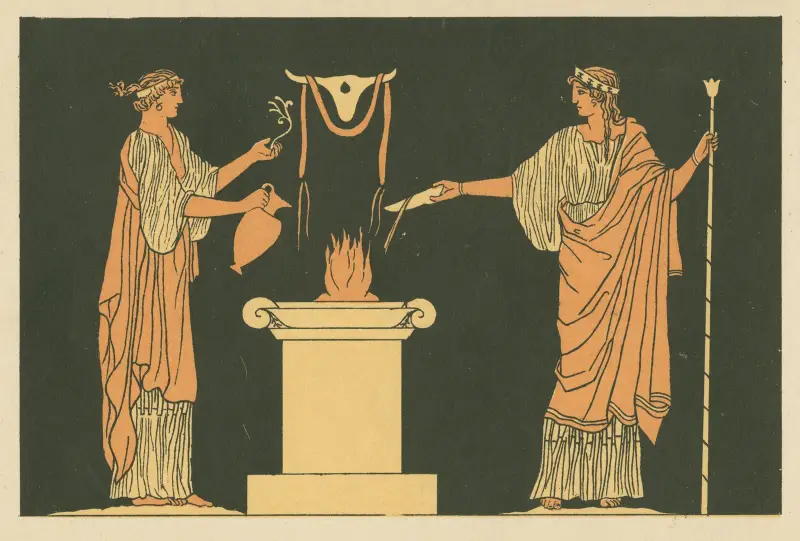 Offer till de döda av John Flaxman