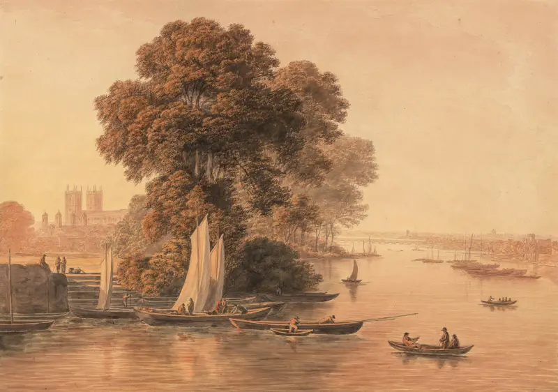 Westminsterdammen av John Glover