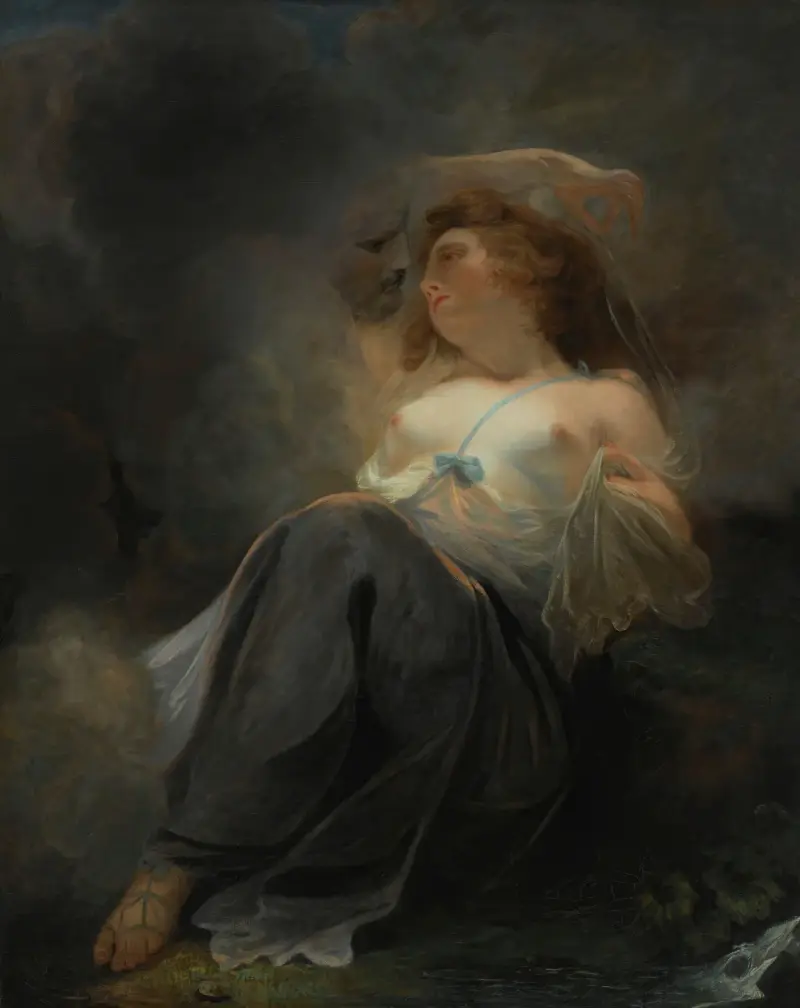 Jupiter och Io av John Hoppner