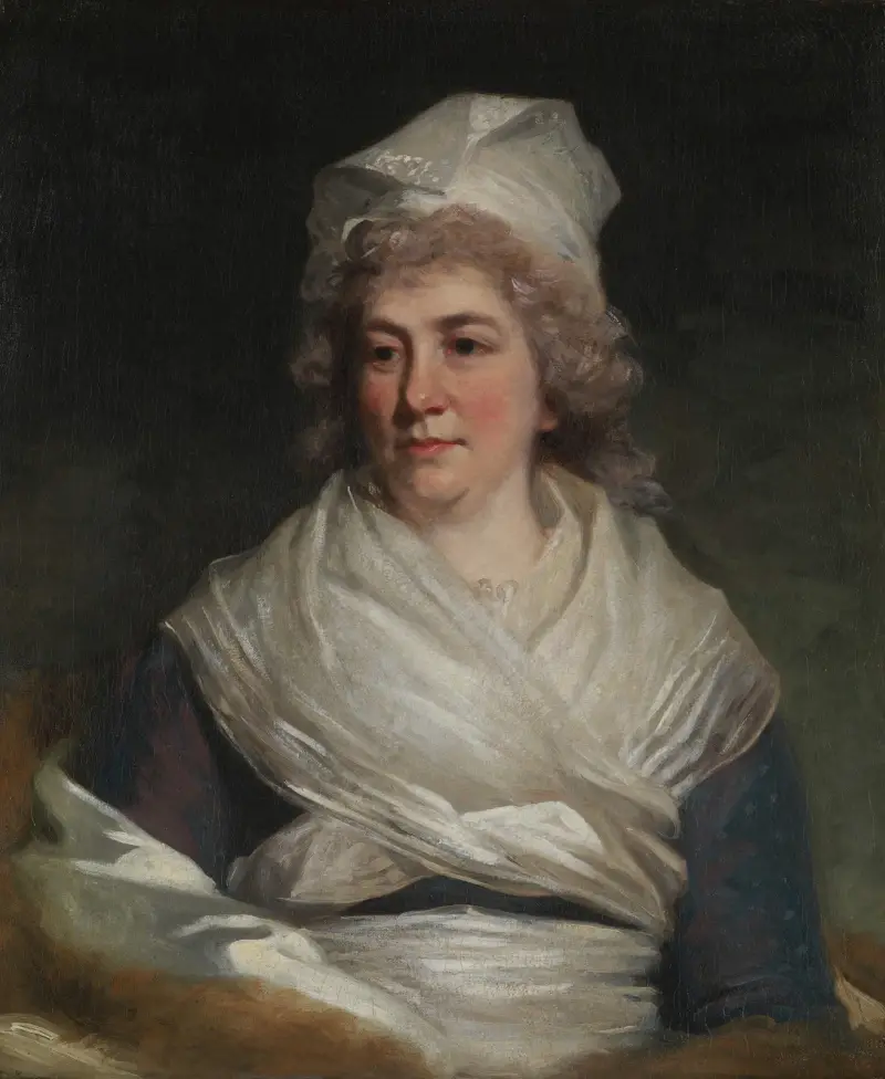 Mrs. Richard Bache (Sarah Franklin, 1743–1808) von John Hoppner