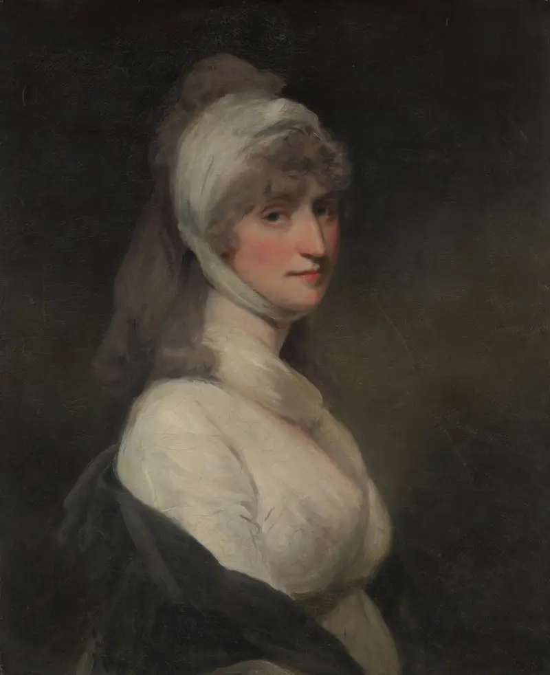 Mrs. Thomas Pechell (Charlotte Clavering, zemřela 1841), John Hoppner