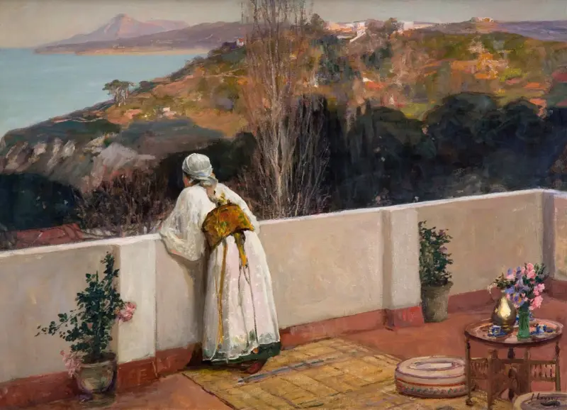 Abend, Tanger von Sir John Lavery