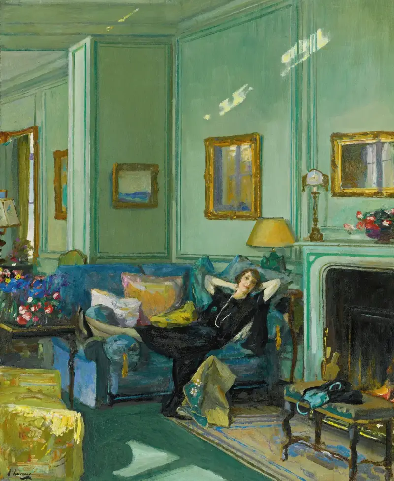 Mrs. Osler, Sir John Lavery