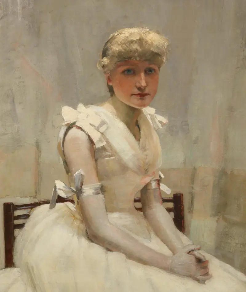 Bildnis einer jungen Dame von Sir John Lavery