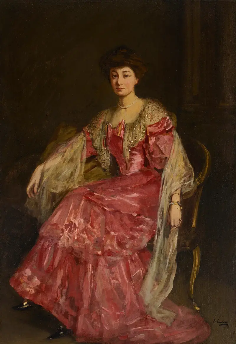 Porträtt av Mabel Choate (1870–1958) av Sir John Lavery