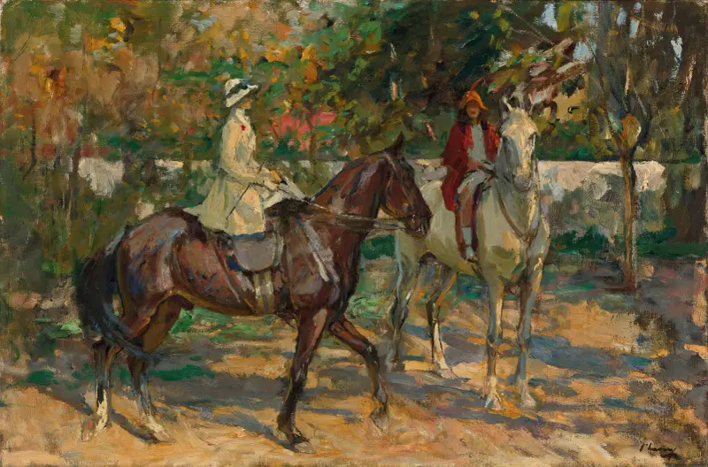 The Morning Ride av Sir John Lavery