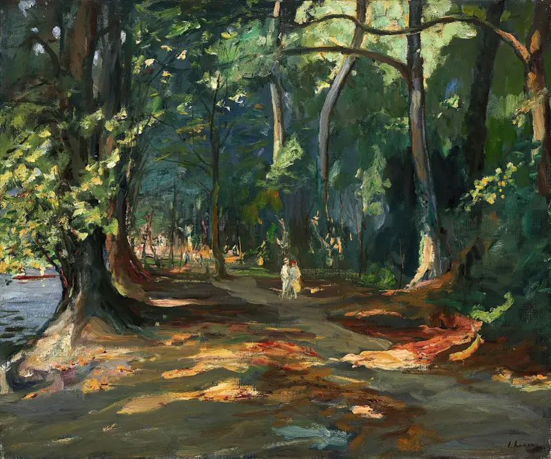 Der Weg am Fluss, Maidenhead von Sir John Lavery