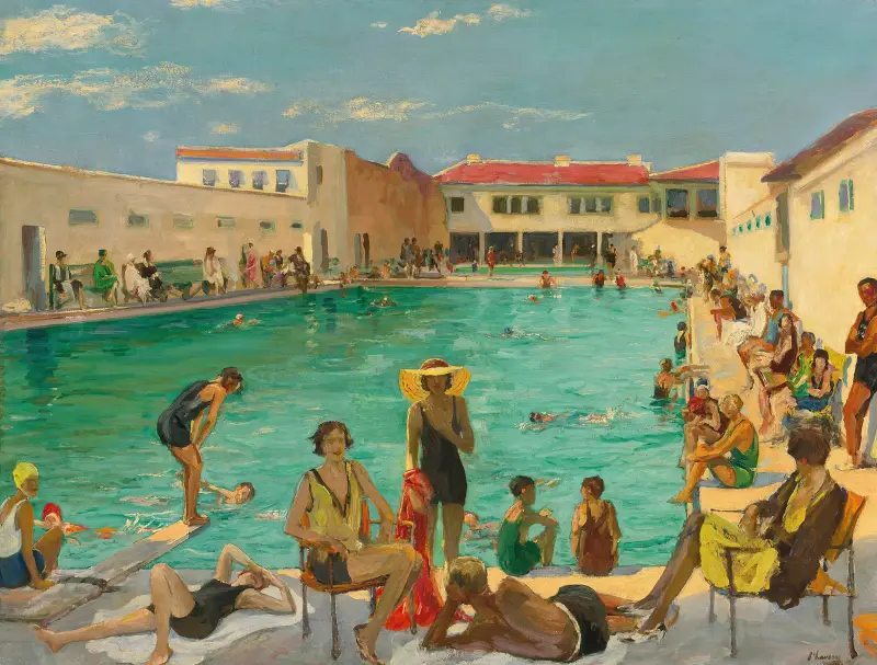 Zima na Floridě, Sir John Lavery