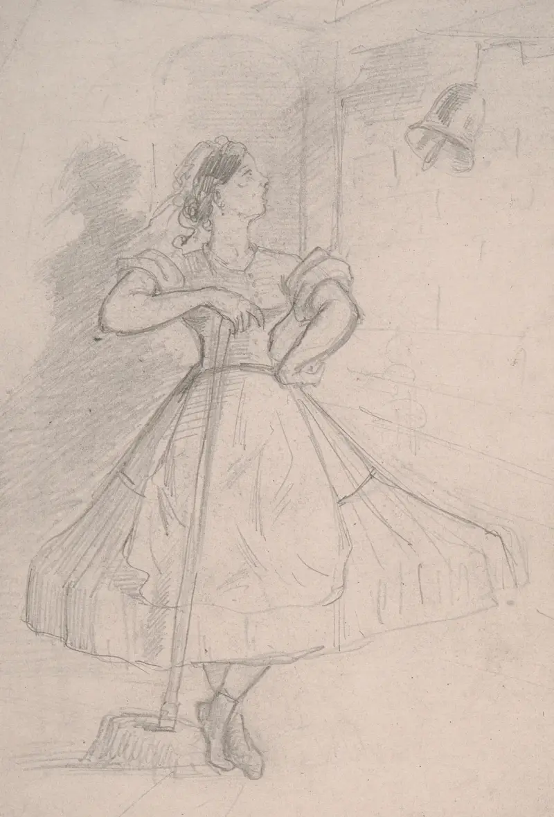 Piga mit Mopp von John Leech