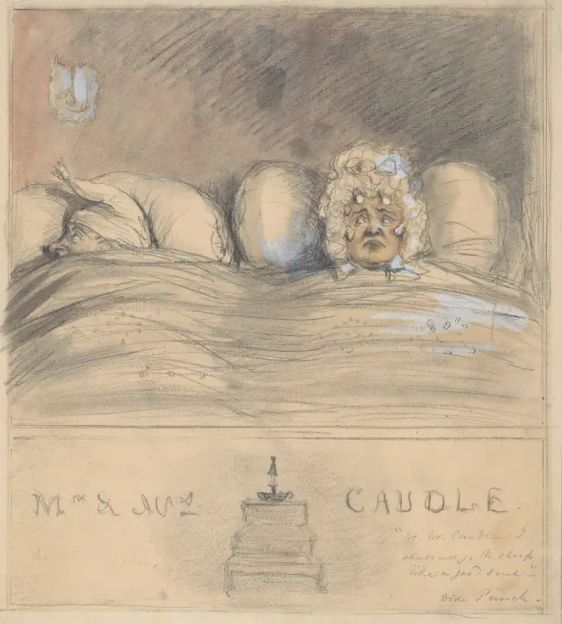 Pan a paní Caudlovi, John Leech