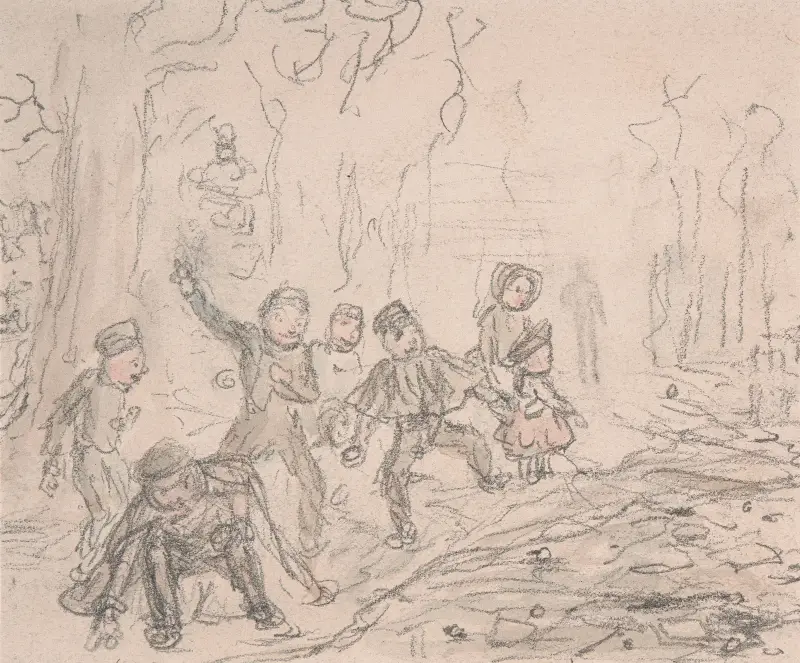 Koulovačka, John Leech