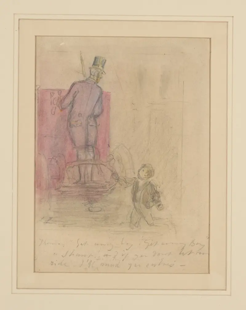Thomas; Git away boy!, John Leech