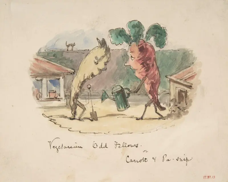 Vegetarian Odd Fellows von John Leech