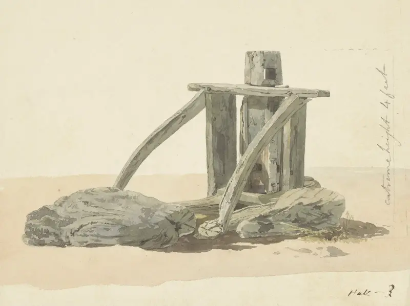 Cape Town Beach Stand, John Linnell