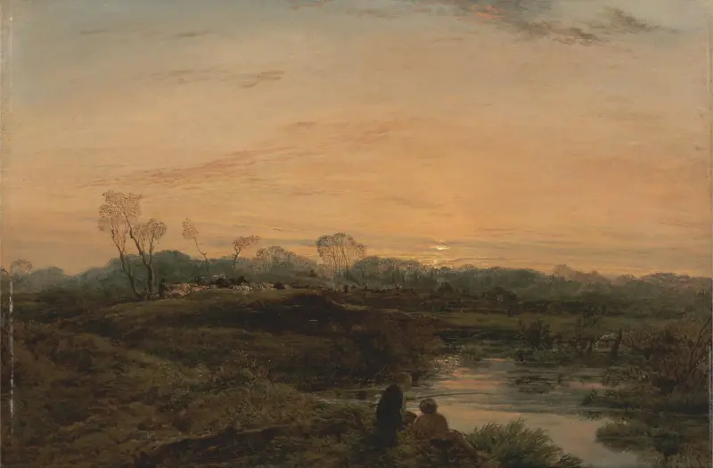 Wieczór, Bayswater, John Linnell