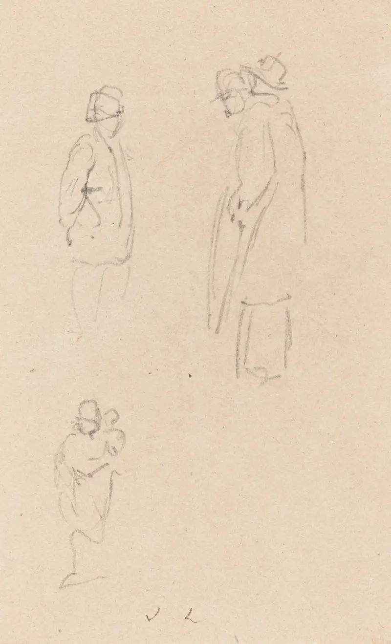 Figure Studies av John Linnell