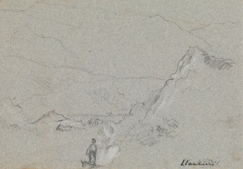 Llanberis av John Linnell