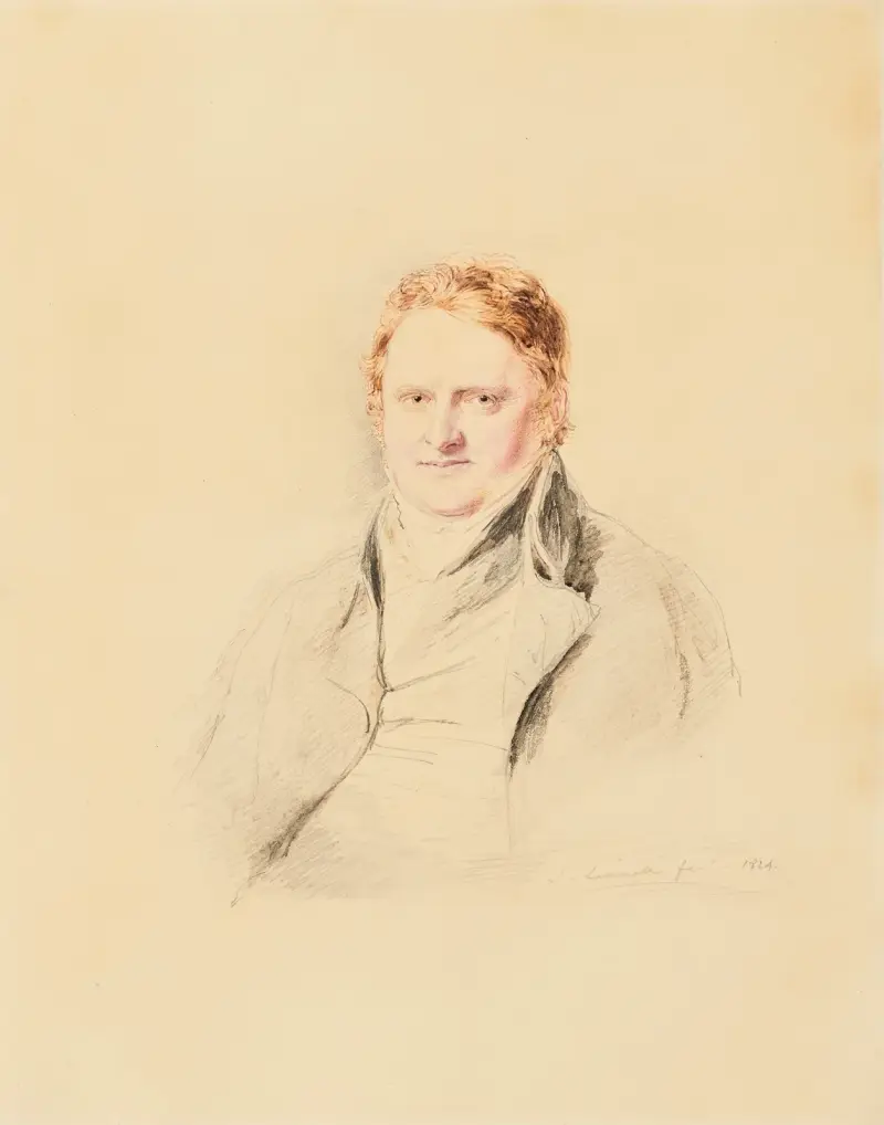 Portrait of John Varley av John Linnell